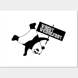 Panda's Wacky Wednesday Posters and Art